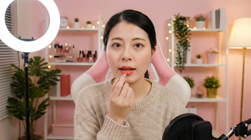 黄色仓库美妆视频教程